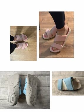 Spenco womens ComfortSlide Sandal
Blue
Size 8.5